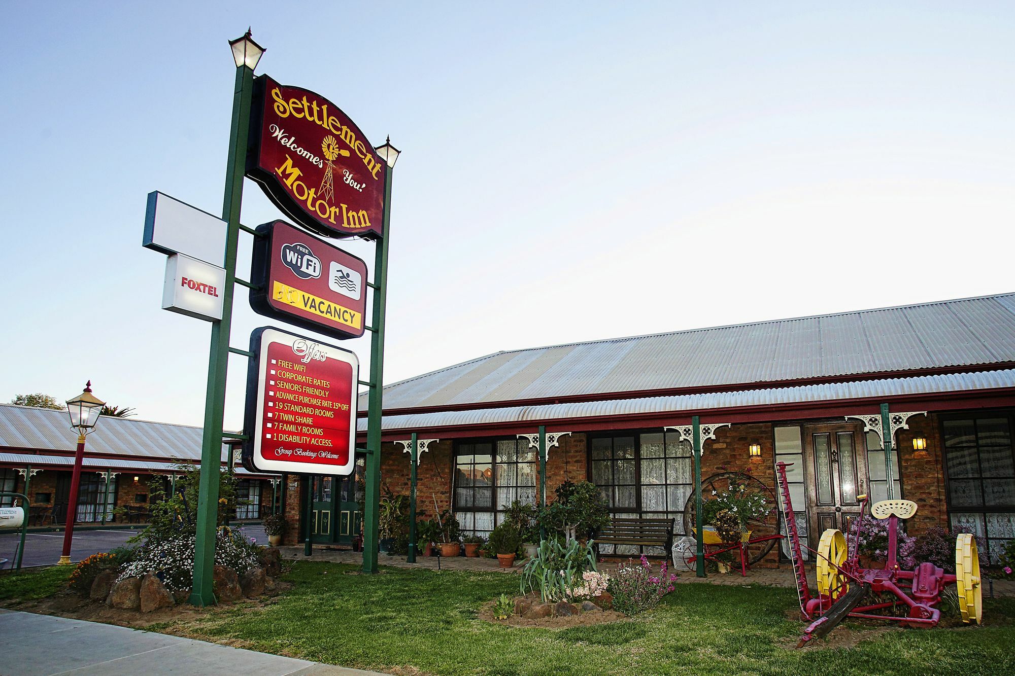 The Settlement Historic Hotel Echuca Extérieur photo